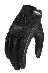 Gants moto femme ICON Twenty-Niner Noir 10 - XXL