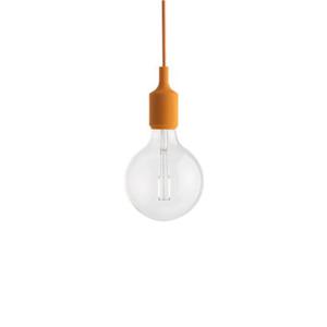 E27-Suspension avec ampoule LED Ø12,5cm Orange