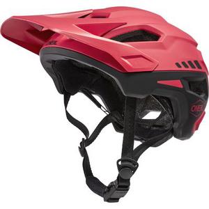 Oneal Trailfinder Split V.23 Casque de vélo, noir-rouge, taille M L XL 60 62