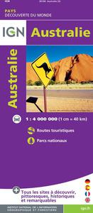 Carte Touristique 85106 - Australie - 1/750 000