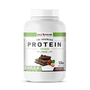 Protéines végétales tri-source, Protein Vegan, Chocolat/Noisette - Eric Favre