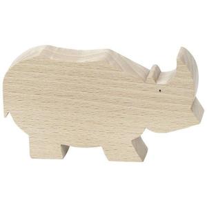 Figurine en bois Pompon Rhinocéros Vilac - Jouets en bois fabriqués