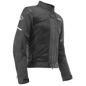 Acerbis Ramsey Vented Veste textile de moto, noir, taille S