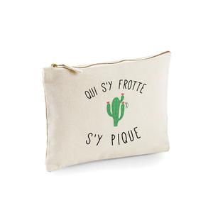 Trousse Qui S Y Frotte S Y Pique - Naturel - Taille TU