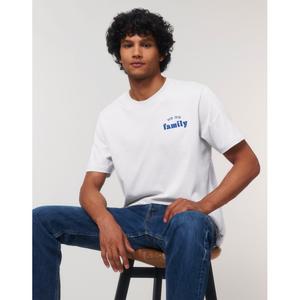 T-shirt Homme - We Are Family Coeur - Blanc - Taille XL