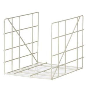 Porte-revues en métal filaire Ferm Living - gris clair