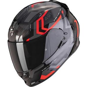 Scorpion EXO-491 Spin Casque, noir-rouge, taille S