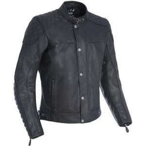 Oxford Hampton Veste en cuir de moto, noir, taille 2XL