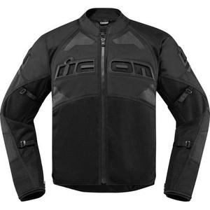 Icon Contra2 Veste Textile moto, noir, taille S