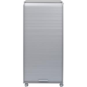 Armoire Informatique Mobile 2 Tiroirs Coloris Alu