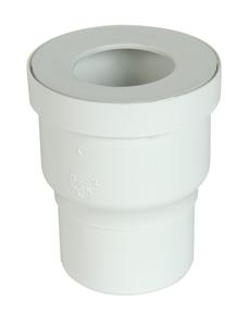 NICOLL Pipe WC courte sortie droite - Ø100 Ø85 à 107