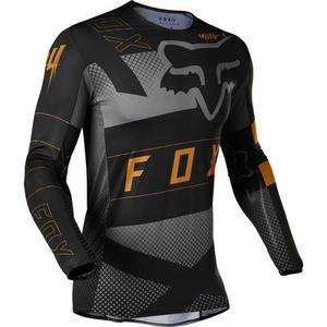 FOX Flexair Riet Maillot de motocross, noir, taille M