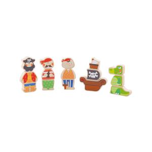 Jeu puzzle Magnétique Pirates Sevi 1831 - Puzzle en Bois