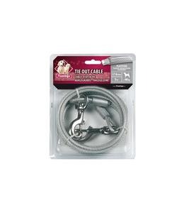 Câble de niche plastifié blanc 5 m