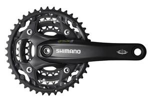 Pédalier Shimano FC-M522 42/32/24 Octalink 175 mm 10V Noir