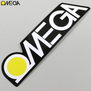 Sticker Omega 130x32 mm noir