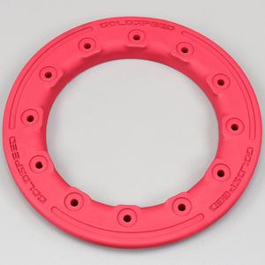 Frette de jante Beadlock polymère/carbone 8 pouces Goldspeed rouge