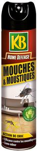 Kb Home Defense Insecticide Mouches & Moustiques Kb Home Defense - Aérosol 400 Ml