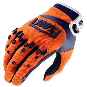 Gants cross 100% Airmatic - Orange Bleu 12 - XXL