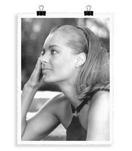 Image Republic - Affiche La Galerie "Romy Bandeau Gam" 56 x 76 cm - Blanc