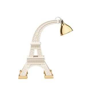 PARIS M-Lampe à poser Tour Eiffel H60cm Blanc