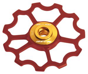 Galet de dérailleur arrière Massi 11T Rouge
