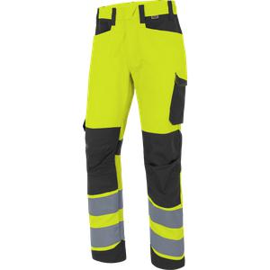 Pantalon de travail Fluo Industriel Haute-Visibilité Würth MODYF Jaune/Anthracite