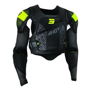 Gilet de protection enfant Shot Ultralight 2.0 noir/jaune (Homologatio