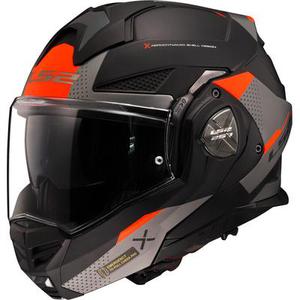 LS2 FF901 Advant X Oblivion Casque, noir-gris-argent, taille XL