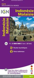 Carte Touristique 85129 - Indonésie, Malaisie - 1/2 000 000