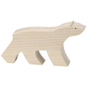Figurine en bois Pompon Ours blanc Vilac - Jouet en bois Fabriqué F