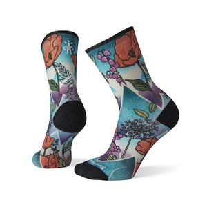 Chaussettes W PhD Pro Endurance Print Crew - Capri