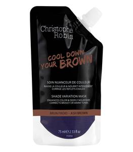 Christophe Robin - Femme - Soin nuanceur de couleur pocket 75 ml brun froid - Blanc