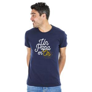 tshirt humour homme - papa en or