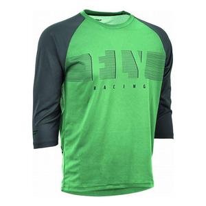 Maillot vأ lo Fly Racing Ripa 3/4 sauge/gris charcoal- XL