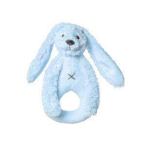 Hochet Lapin Richie Bleu Happy Horse - Doudou pour bébé