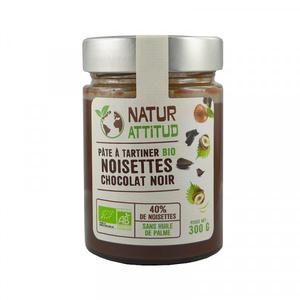 Pâte à tartiner BIO Noisettes Chocolat Noir - 300 g