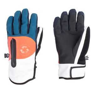 Gants de Ski Kakisa - Petrol Blue Neon coral