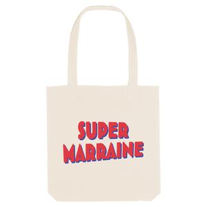 Totebag Super Marraine 4 - Naturel - Taille TU