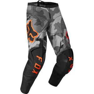 FOX 180 BNKR Pantalon de motocross, noir-gris, taille 36