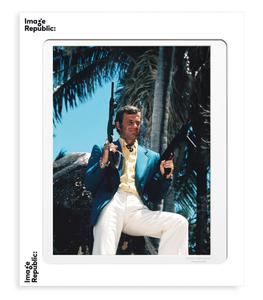 Image Republic - Belmondo magnifique 40 x 50 cm - Blanc