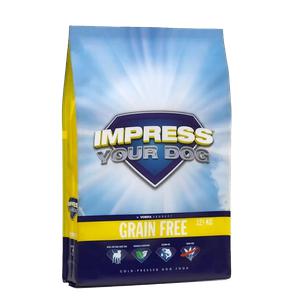 Croquettes chien - impress your dog grain free 12,5 kg