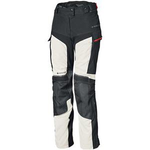 Held Karakum Pantalon textile de moto pour dames, noir-gris, taille XL pour Femmes