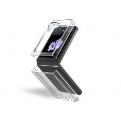 Force Case - Coque Renforcée Duo - Couleur : Transparent - Modèle : Galaxy Z Flip 5