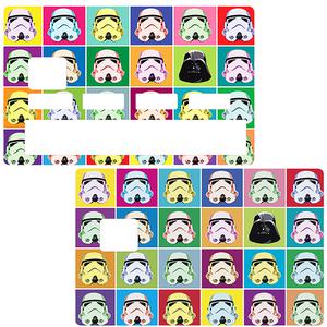 Sticker pour carte bancaire, Stormtrooper by Andy Warhol