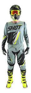 Tenue Cross 2019 Shot Contact Score - Kaki Neon Jaune