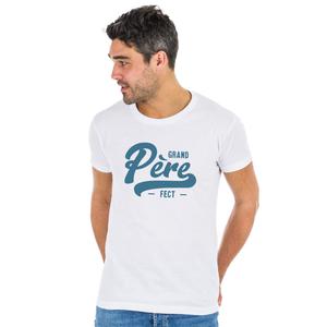 T-shirt Homme - Grand Père(fect) Waf - Blanc - Taille L