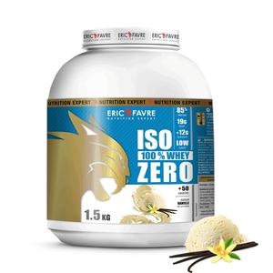 Iso Zero 100% Whey Protéine - Eric Favre