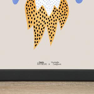 Affiche signée michelle carlslund