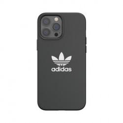 Adidas - Coque Souple Trefoil - Couleur : Noir - Modèle : iPhone 13 Pro Max